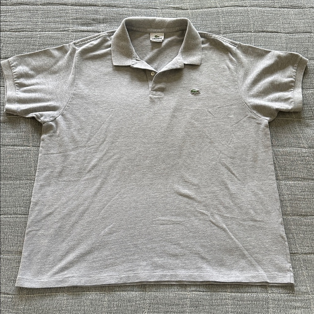 Lacoste Light Gray Polo Shirt